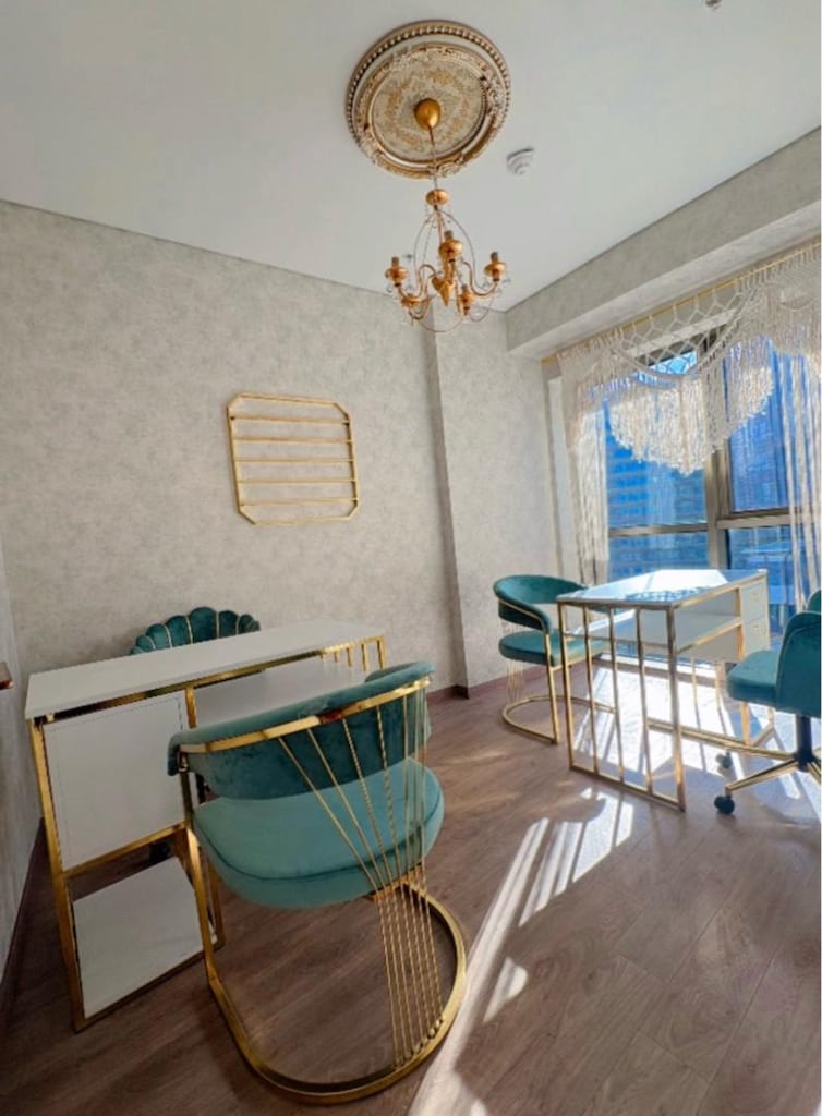 protez tırnak kalıcı oje nails iş yeri takımı - 2