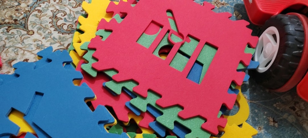 EVA Eğitici Puzzle Oyun Halısı – 6 m² – 2. El - 4