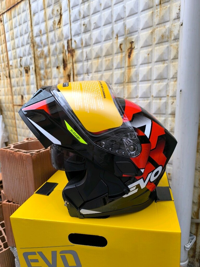 Kask EVO Çene Açılır Güneş Vizörlü Sıfır Hiç Kullanılmadı Beden M - 7