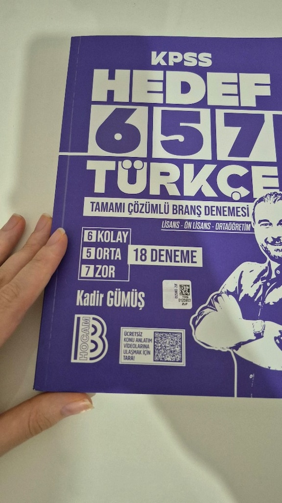 KPSS türkçe branş deneme kadir gümüş - 2