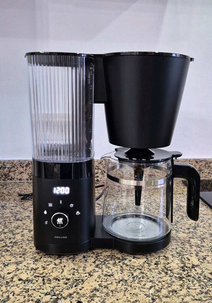 Zwilling Enfinigy Filtre Kahve Makinesi 1.5 L Siyah 20 ay garantili - 4