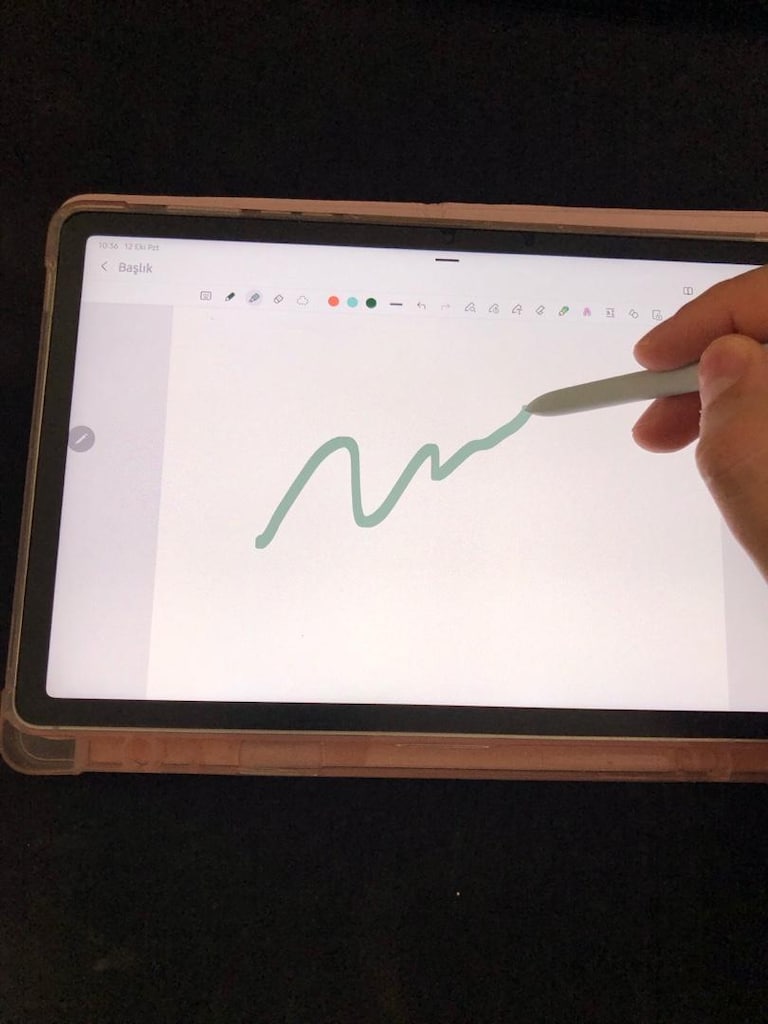 Samsung Galaxy Tab S9 FE (8GB/256GB) Orjinal Adaptör + Kılıf - 9