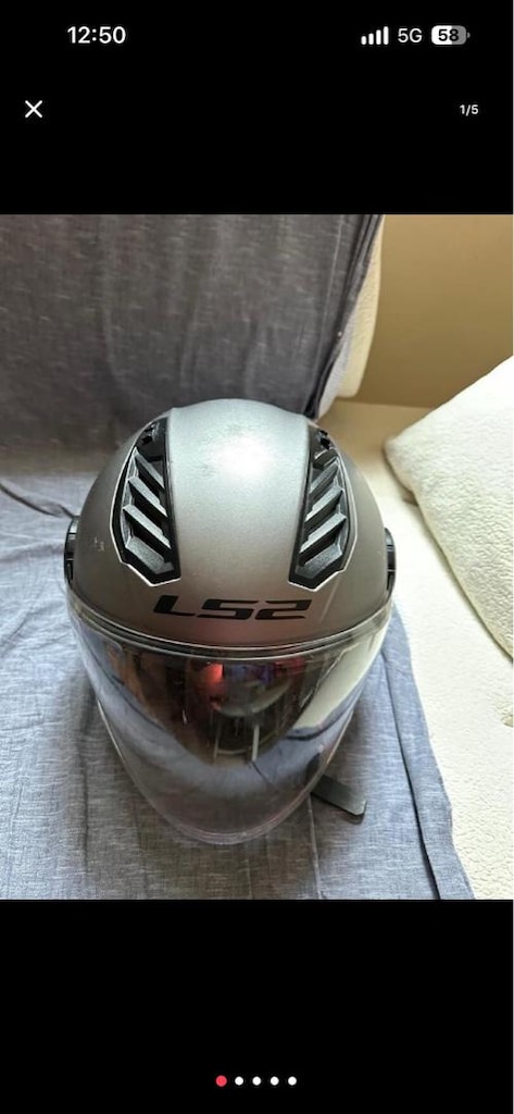 LS2 Nardo gri yarım kask - 3