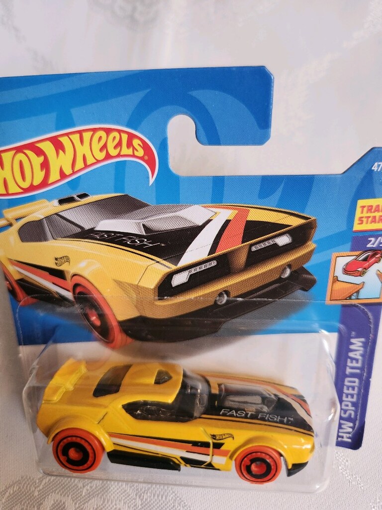 Hotwheels HW SPEED TEAM FAST FISH koleksiyonluk metal yarış arabası - 2