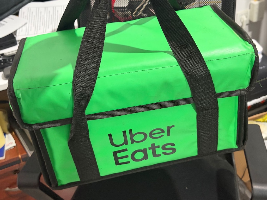 Online Sipariş Kurye için Uber East 2.el Punch Taşıma Çantası - 6