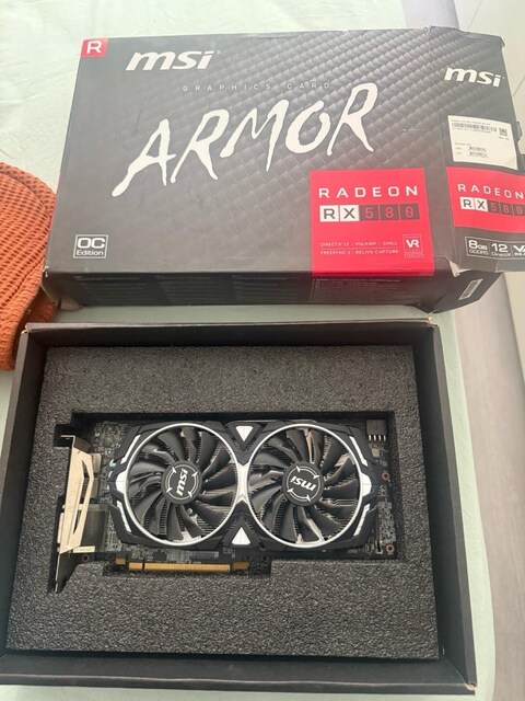 msi rx580 ekran kartı sorunsuz