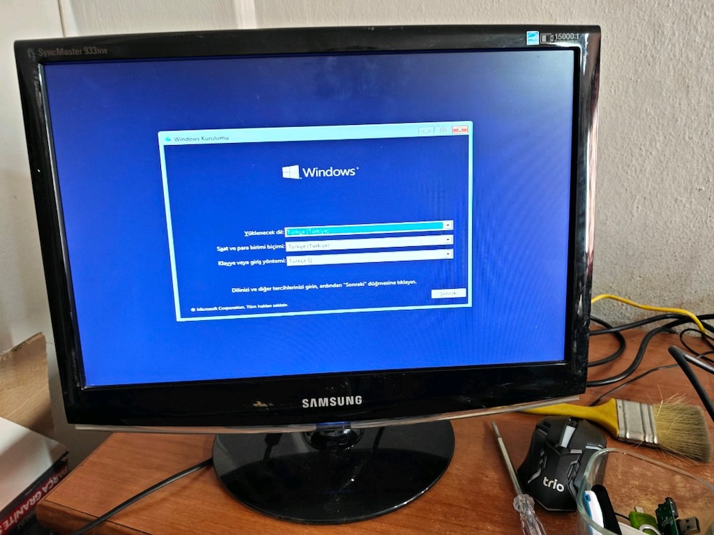 LCD Samsung monitör pazarliksiz - 2