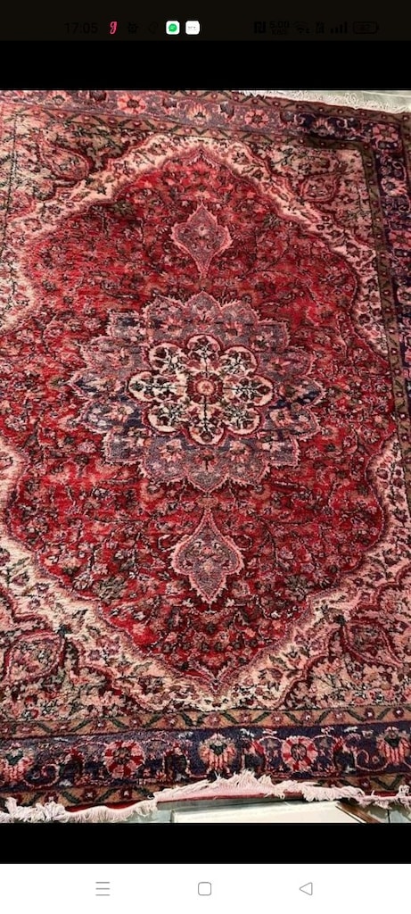Tarihi El Dokuma Isparta Yün Halı - 2