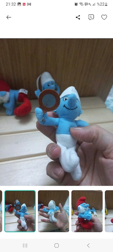 Şirinler Peluş - 4