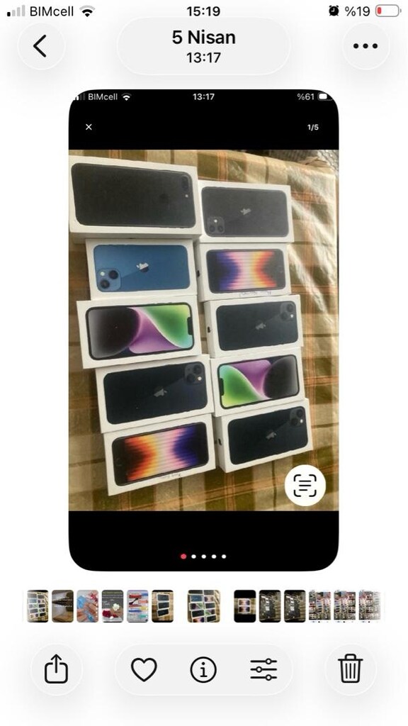 iphone 13 telefon kutusu boş - 4