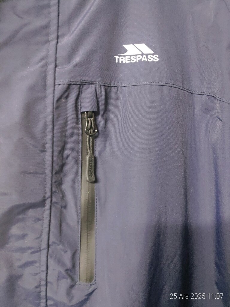 TRESPASS corvo TP75 ERKEK MAVİ L BEDEN YAĞMURLUK SIFIR - 6