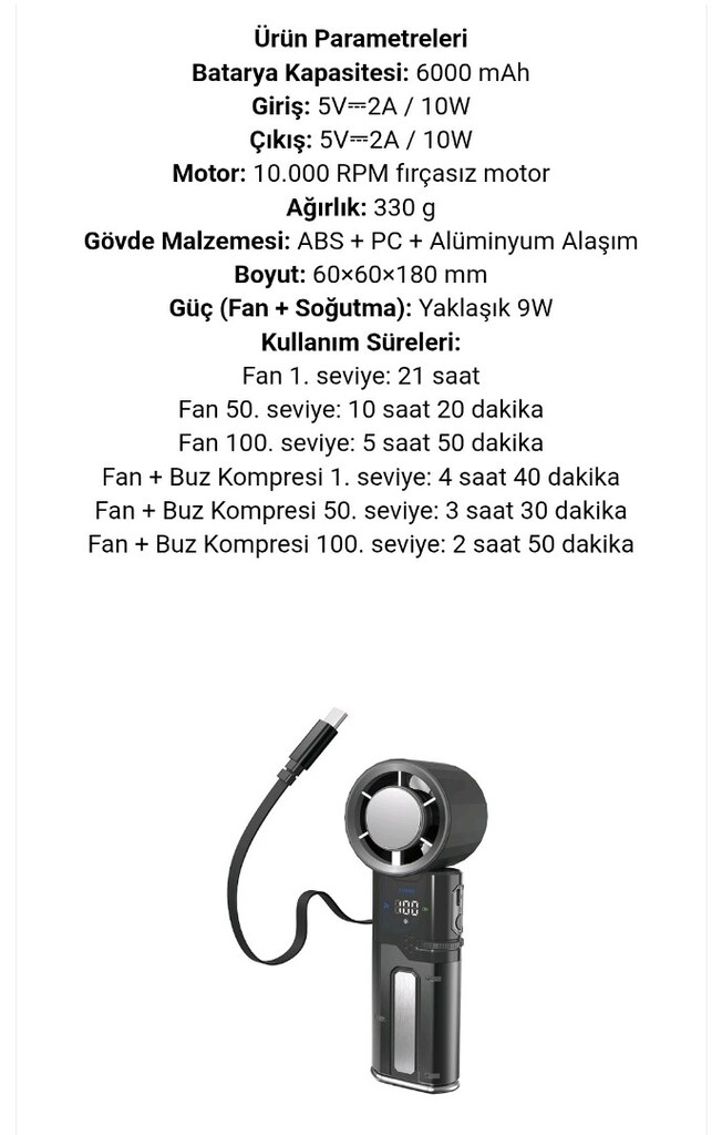 SOĞUTUCULU EL FANI - 3