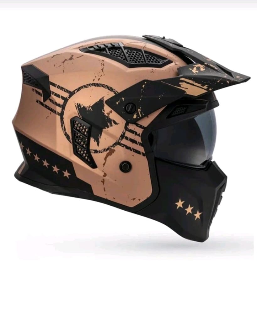 sıfır M beden sportif kask interkom ile satılıktır - 5