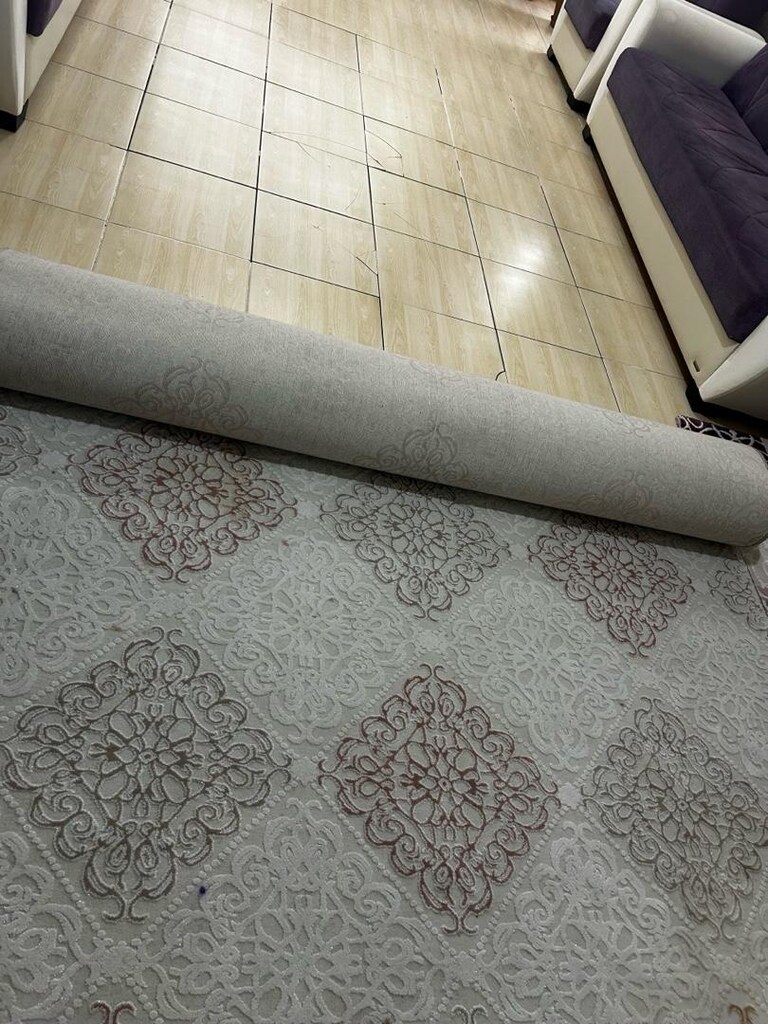 2 Adet Kalın ve Yumuşacık Halı – 380 × 160 cm | Kaliteli ve Dolgun - 2