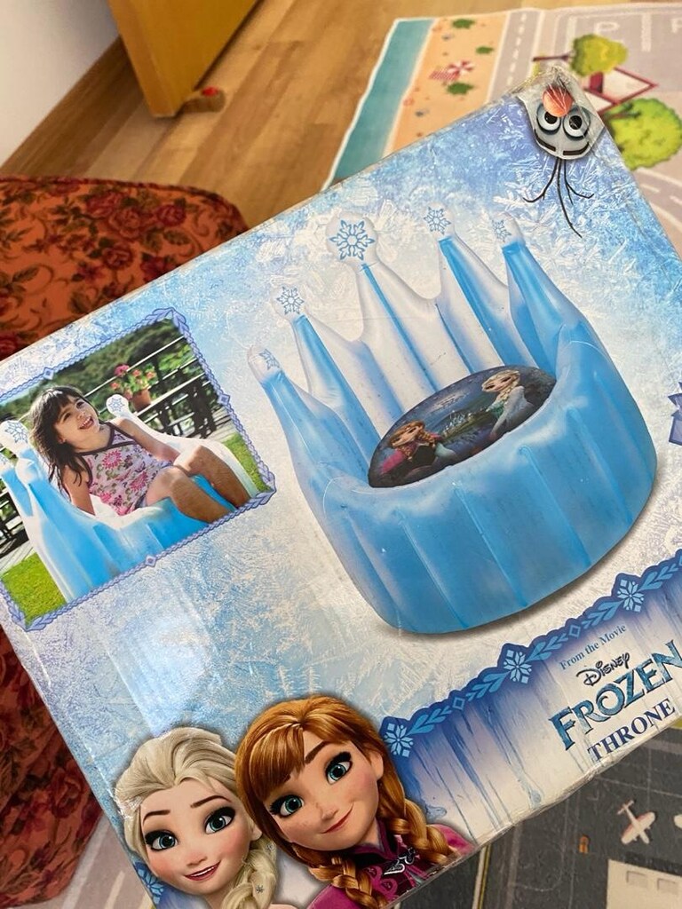 şişme koltuk deniz havuz ev için frozen model - 6