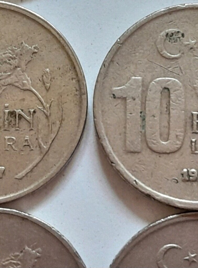 KOLEKSIYONLUL ESKI MADENI PARA - 5