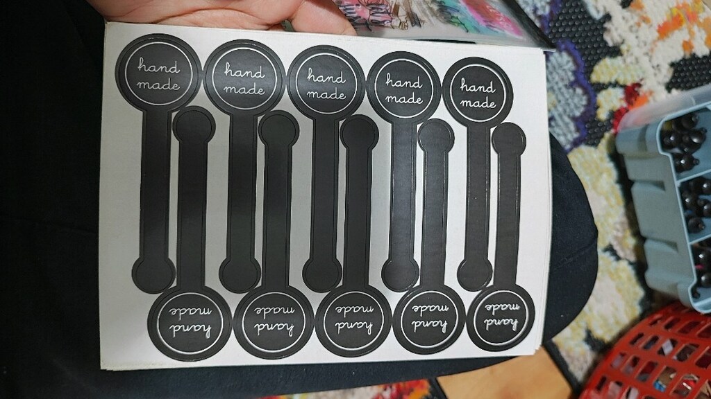 Sticker etiket - 10