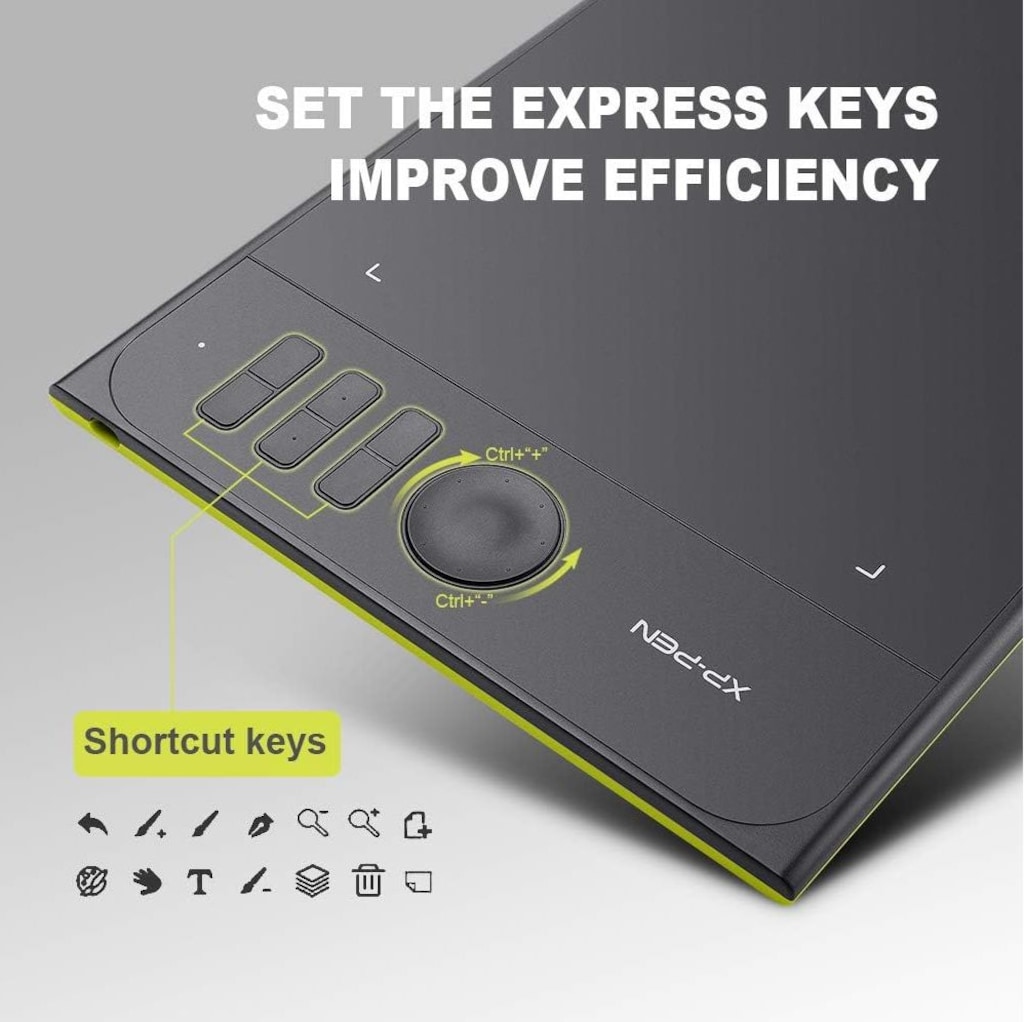 XP Pen Star 06C Drawing Tablet Büyük Çizim Tableti - 4