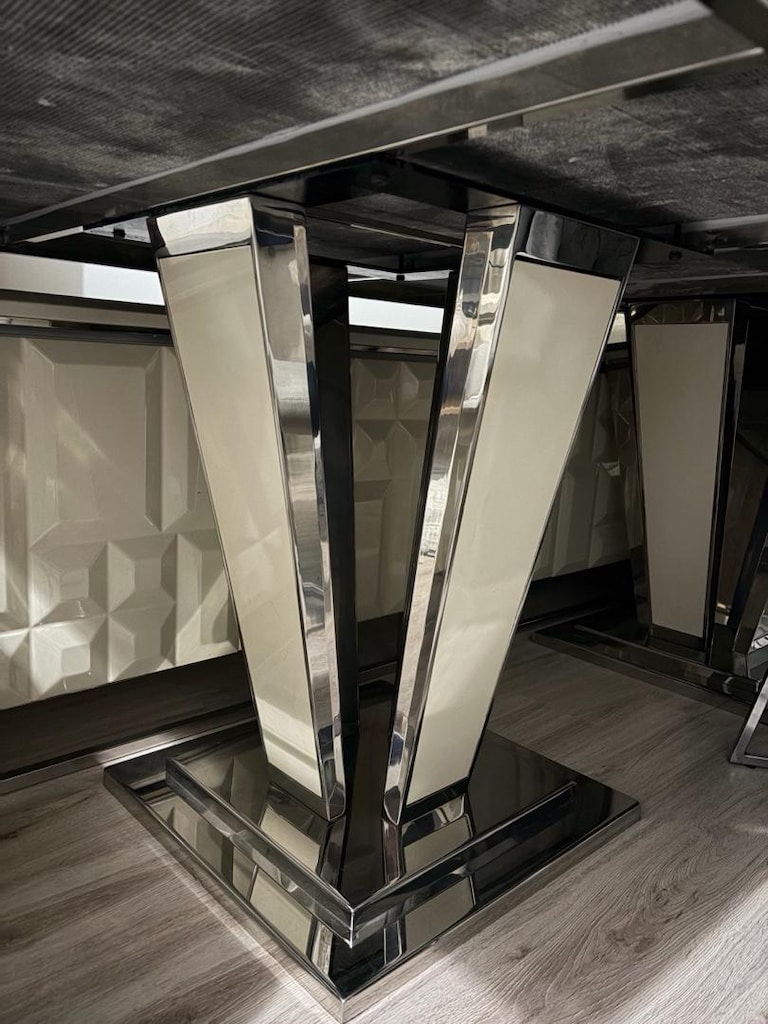 ÖZEL TASARIM MERMER YEMEK MASASI & KONSOL DOLAP TAKIMI - 6