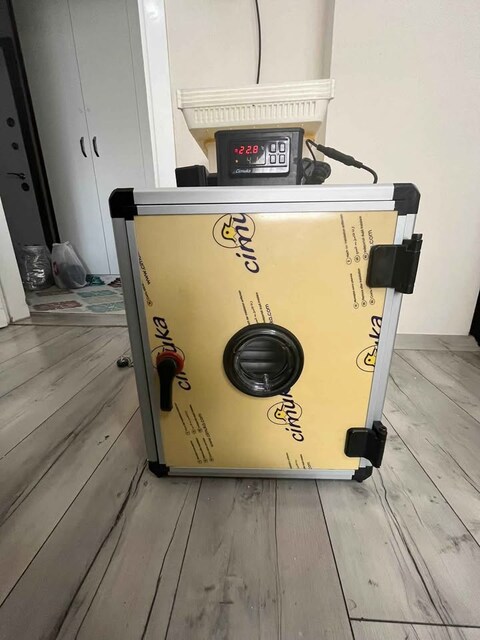 Cimuka 60 Lık Hobi/Profesyonel Kuluçka Makinesi
