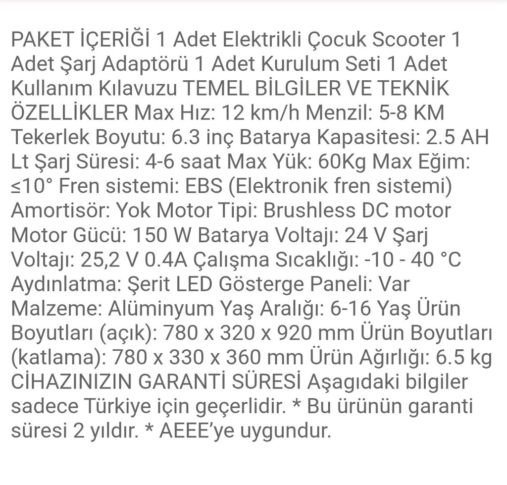 çocuk scooter - 6