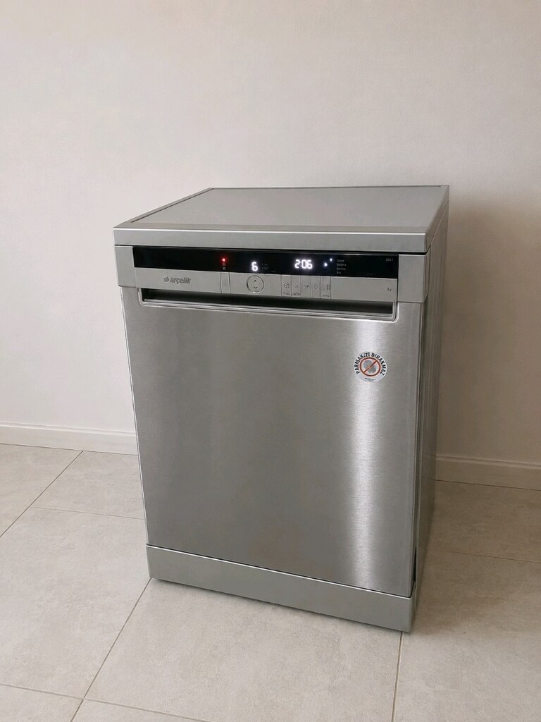 ücretsiz teslimat sessiz inverter Arçelik digital ekranlı bulaşık Maki - 3