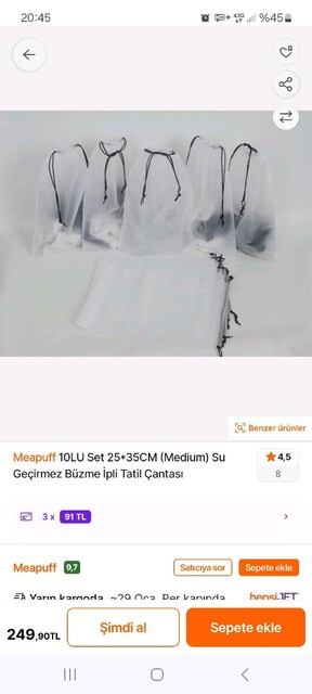 su geçirmez çanta