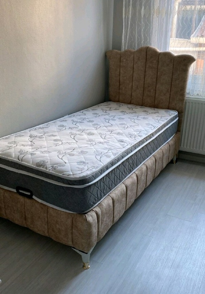TEK KİŞİLİK SIFIR İMALATTAN ORTOPEDİK YATAK BAZA BAŞLIK - 8