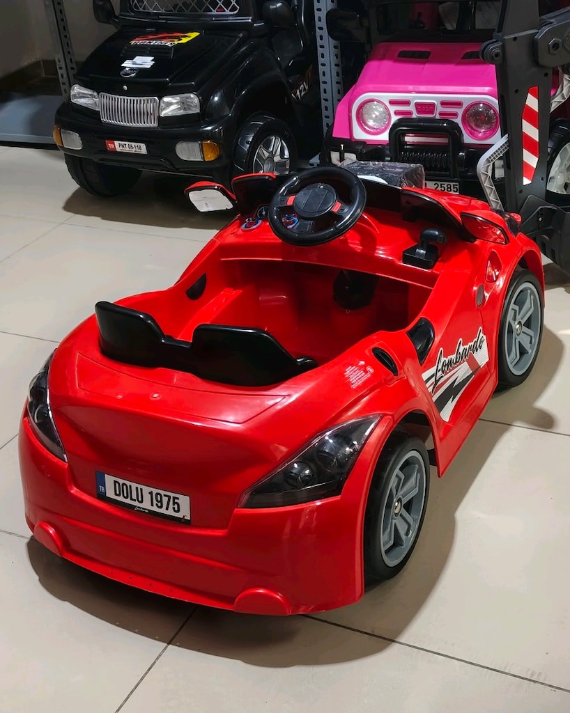 AnkaCar ÇOCUK OTO GALERİ 3İLERİ BLUETOOTH KUMANDALI 12+12 AKÜLÜ ARABA - 6