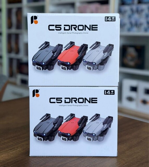 Çift Batarya C5 Drone