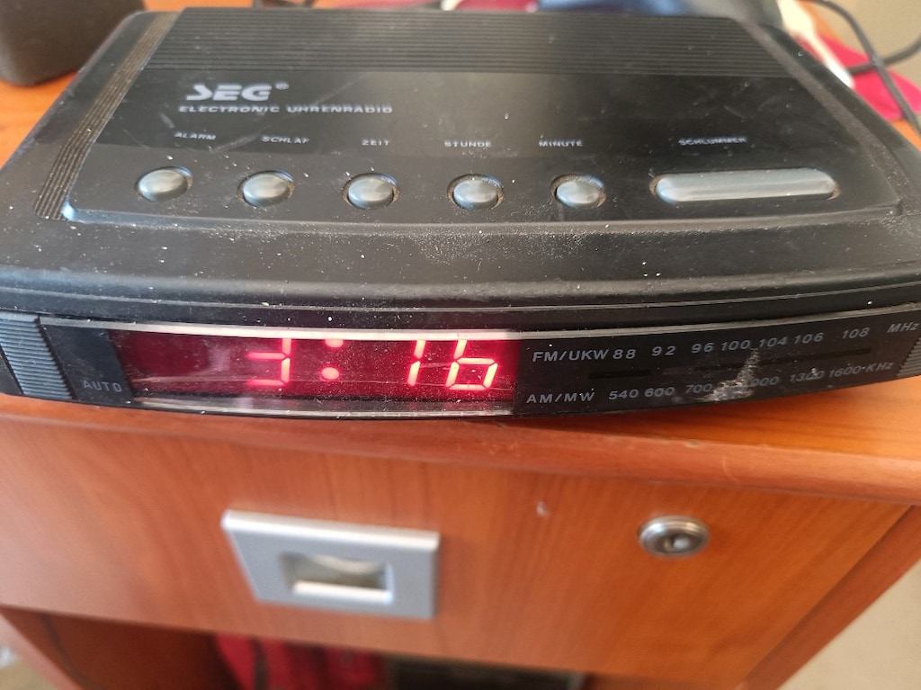 SEG Dijital Çalar Saat Radyo Alarm - 5