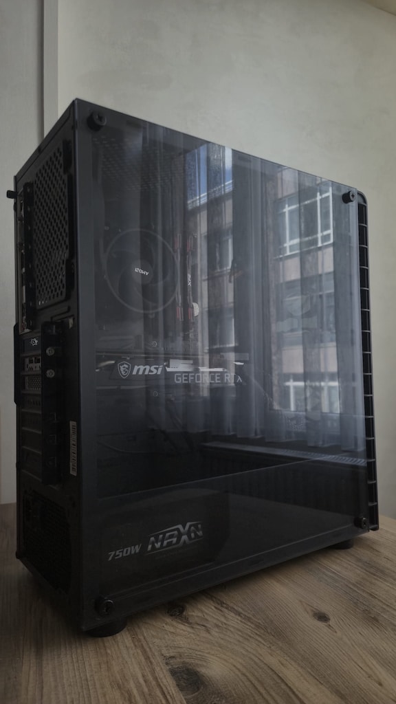 MSI RTX 3060 Ti + Ryzen 5 5600 + 16GB XPG DDR4 Gaming PC - 2