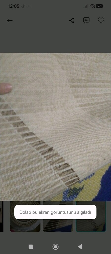 yün hol yolluk yeniden farksız tertemiz boy 3.80 mt en 80 cm... - 2
