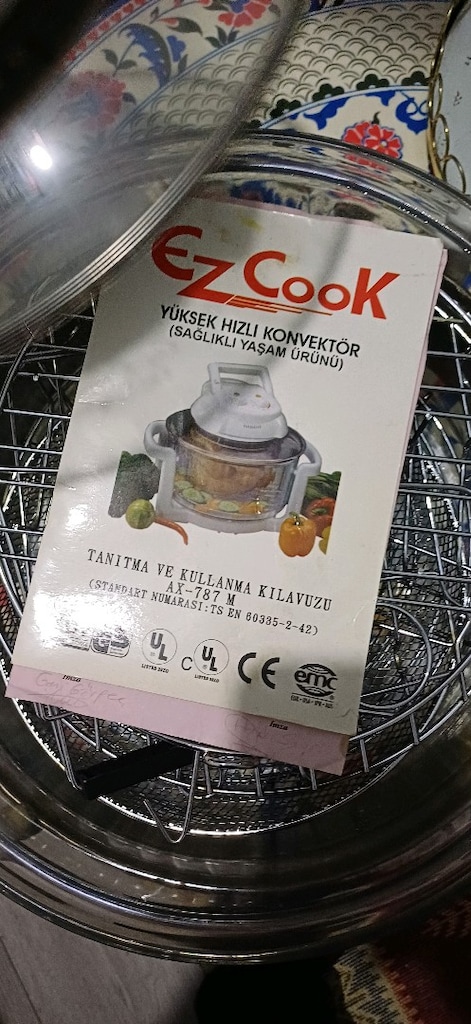 Ez Cook Konveksiyonel Cam Turbo Fırın (Flavor Wave Muadili - Sorunsuz) - 6
