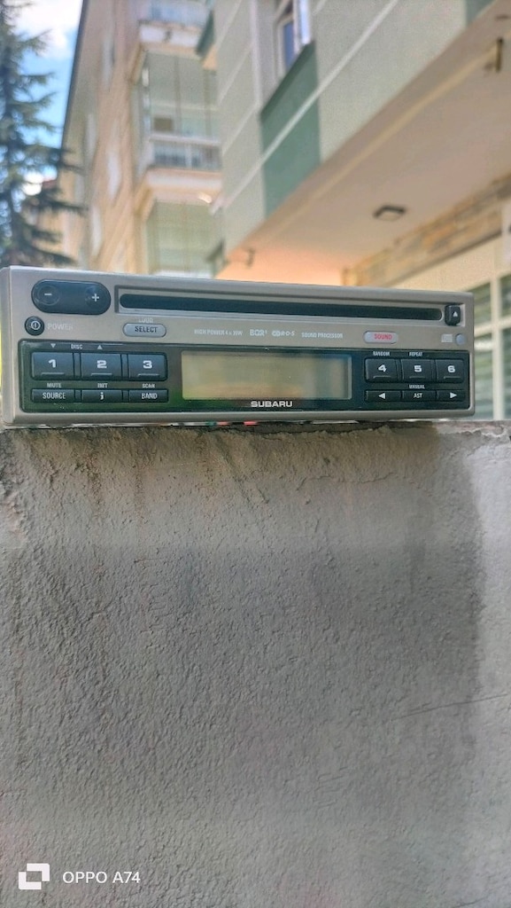 Orjinal Subaru Oto Radyo CD Çalar - 5