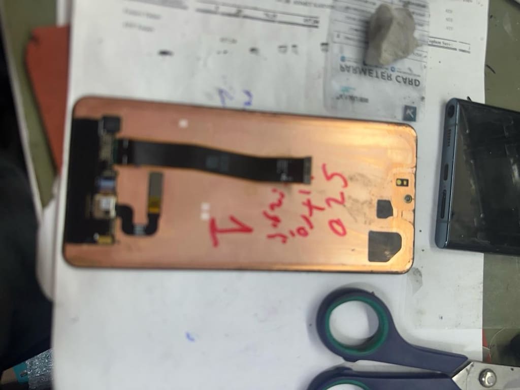 Samsung s20 ultra orijinal lekeli çizgili ekran - 6