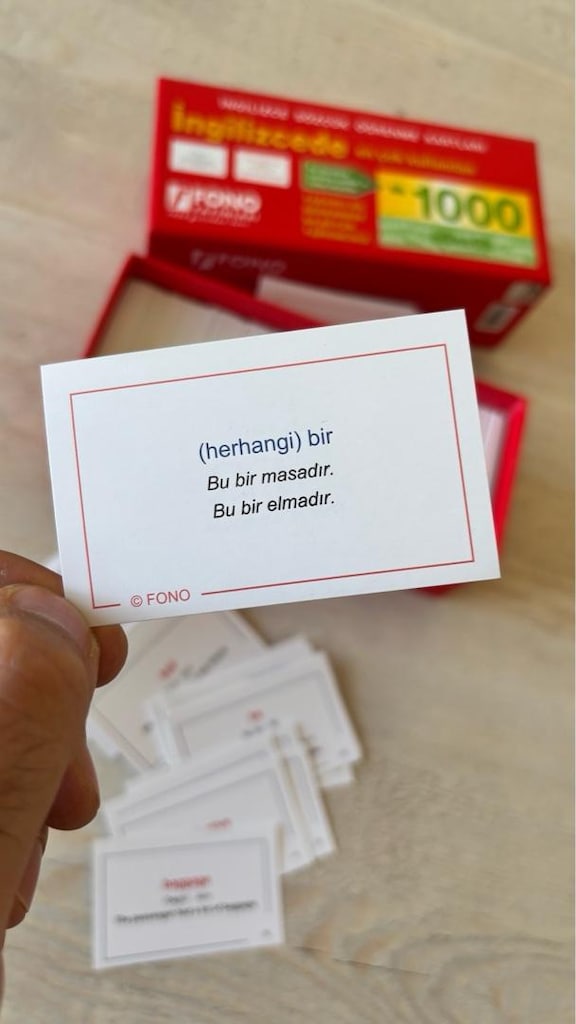 Fono Yayınları İlk 1000 Sözcük İngilizce - 4
