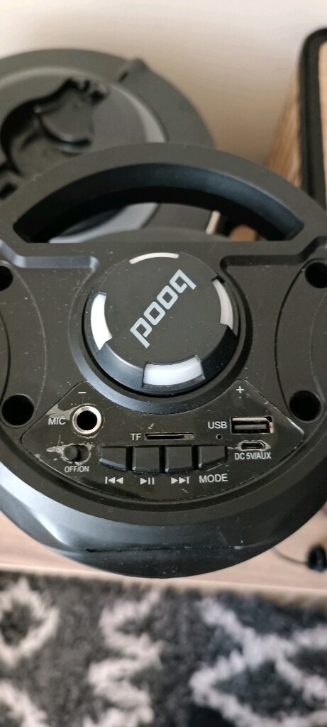Bood pro Bluetooth ışıklı ses bombası.Sarjlı. - 4