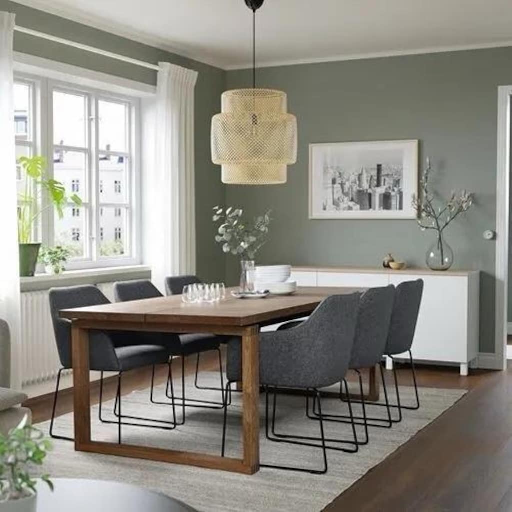 ikea yemek masası ve bank - 2