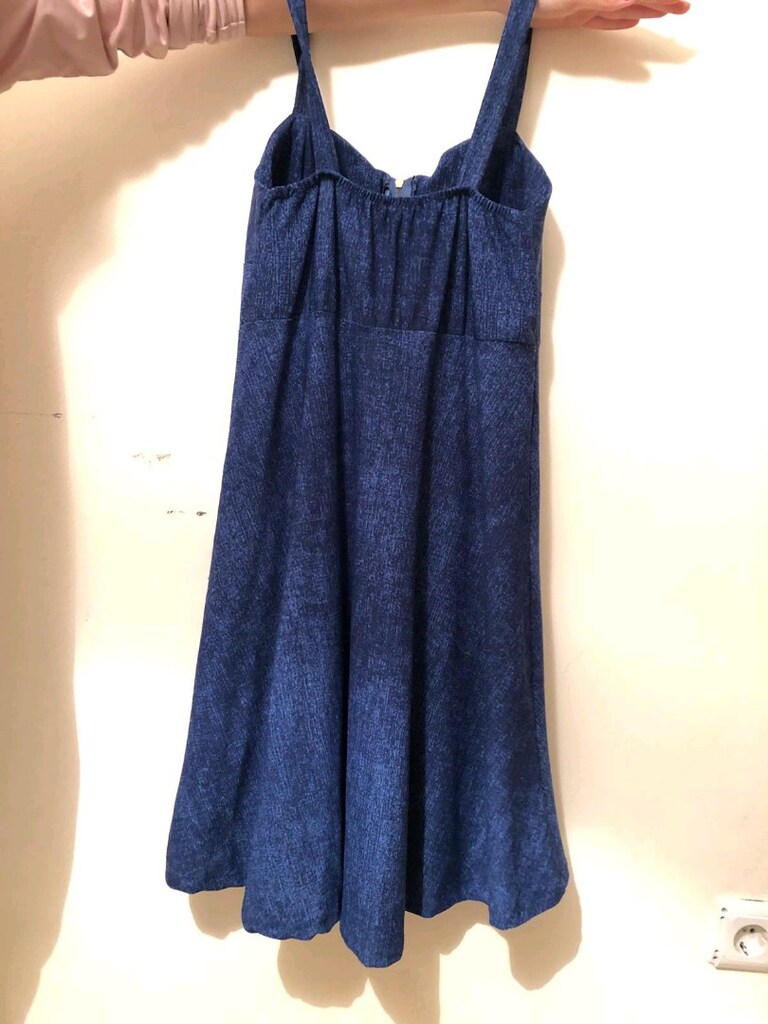 Kot Görünümlü Mini Elbise - 2