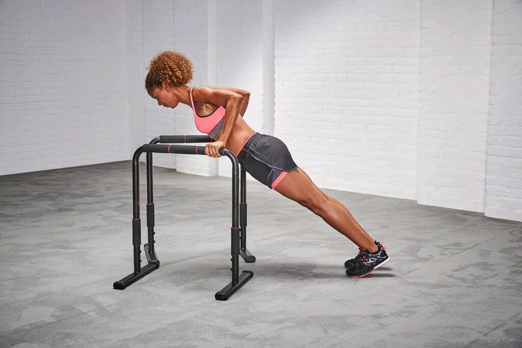 Decathlon Domyos Corength Dips Bar Parelel Bar - 4