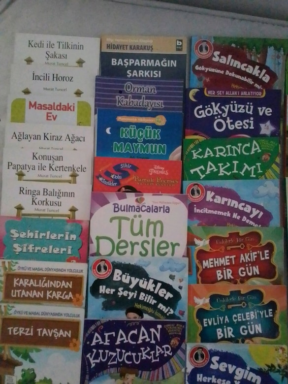 KARIŞIK ENVAİ ÇEŞİT KİTAPLAR ÇOCUKLAR İÇİN FİYAT TANE DİR - 3