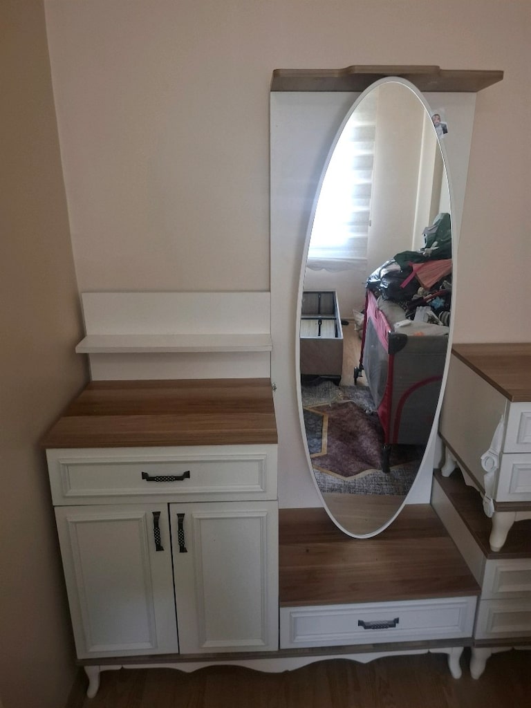 mdf yatak odası takımı ful set sifir gibi - 4