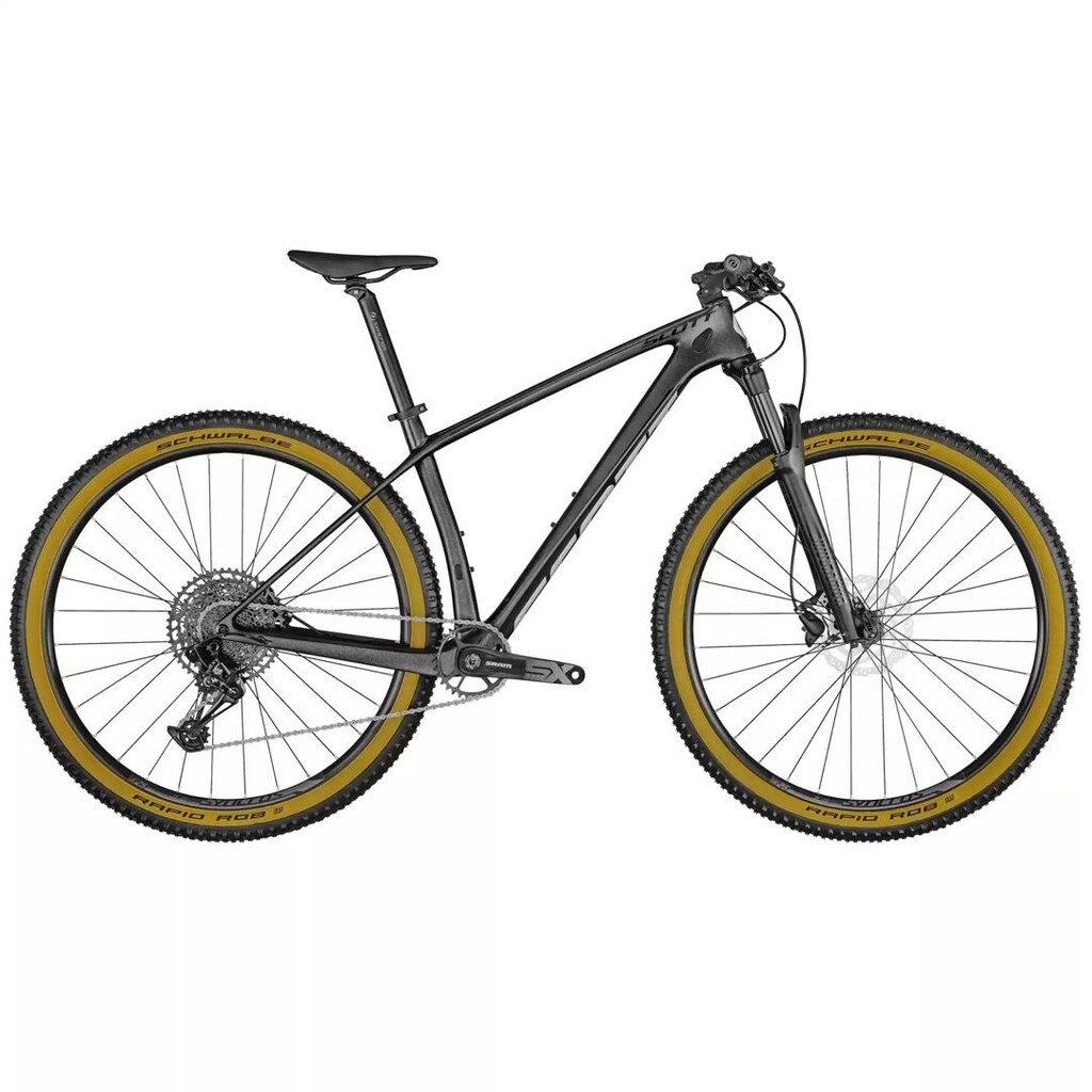 Scott Scale 940 29'' Jant Karbon Dağ Bisikleti Granite Black - 7