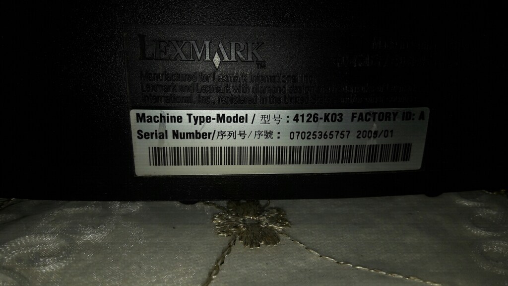 Lexmark yazıcı ( Z 615) - 5
