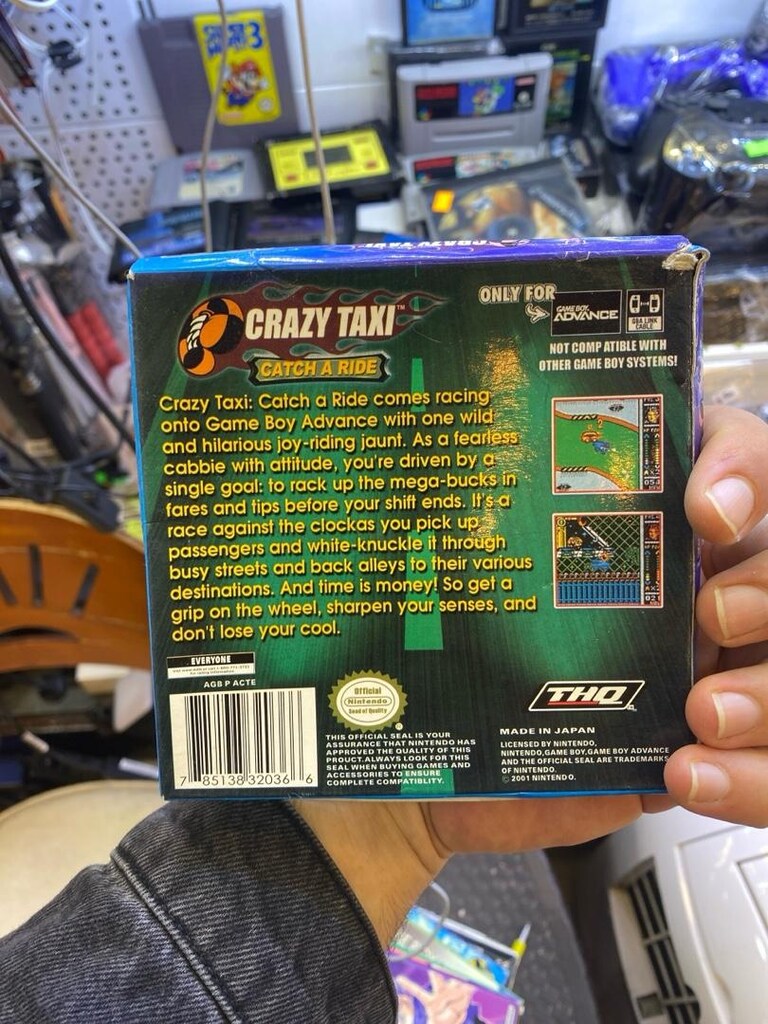 CRAZY TAXİ GAMEBOY ADVANCE OYUNU - 2