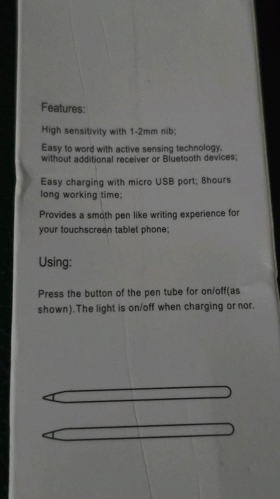 Sıfır, ipad modelleri ve android samsung vs için şarjlı kalem stylus - 7