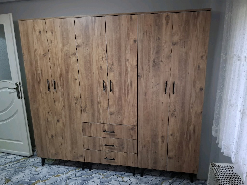 *SIFIR*dolap gardırop elbise dolabı gardolap kardolap NAKLİYE BİZDEN - 8
