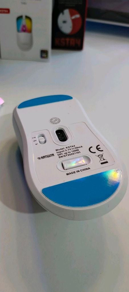 KATSUTA KTSA4 KABLOLU/BLUETOOTH/2.4 GHZ KABLOSUZ GAMİNG MOUSE - 6