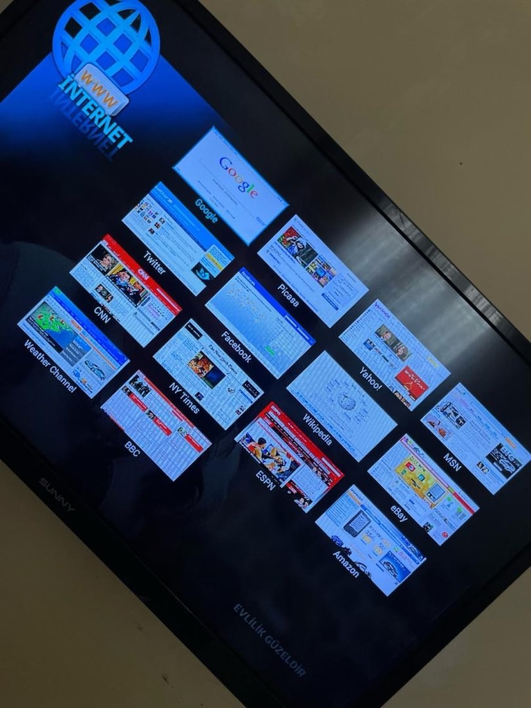 82 ekran Android TV internet YouTube wifi mevcut sorunsuz - 6